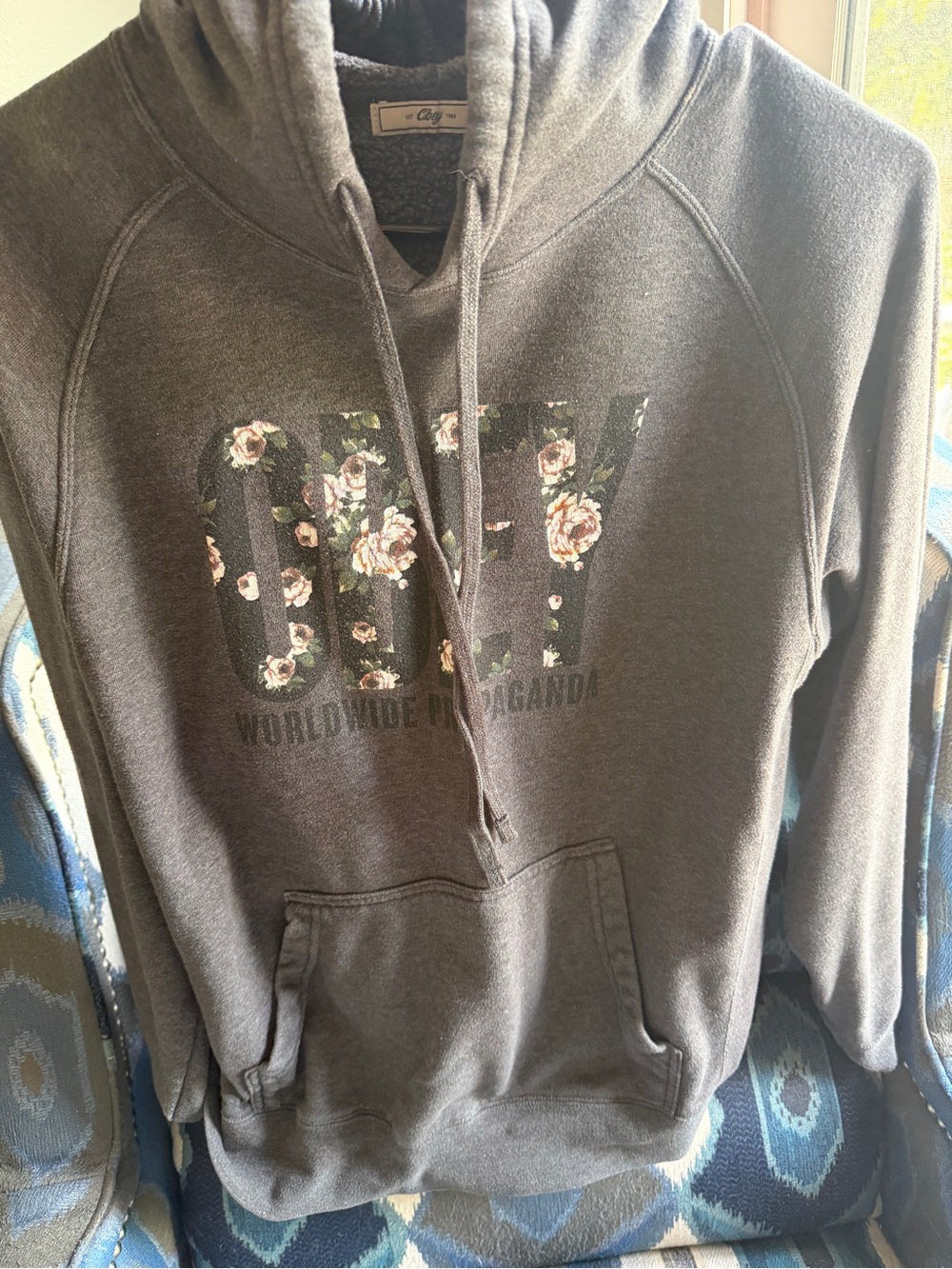 Obey Grey Hoodie